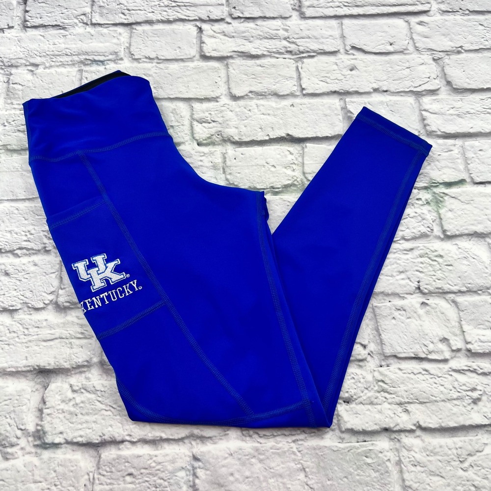 Bend Kentucky Wildcats Leggings Womens Small Blue Performance Pockets NWT